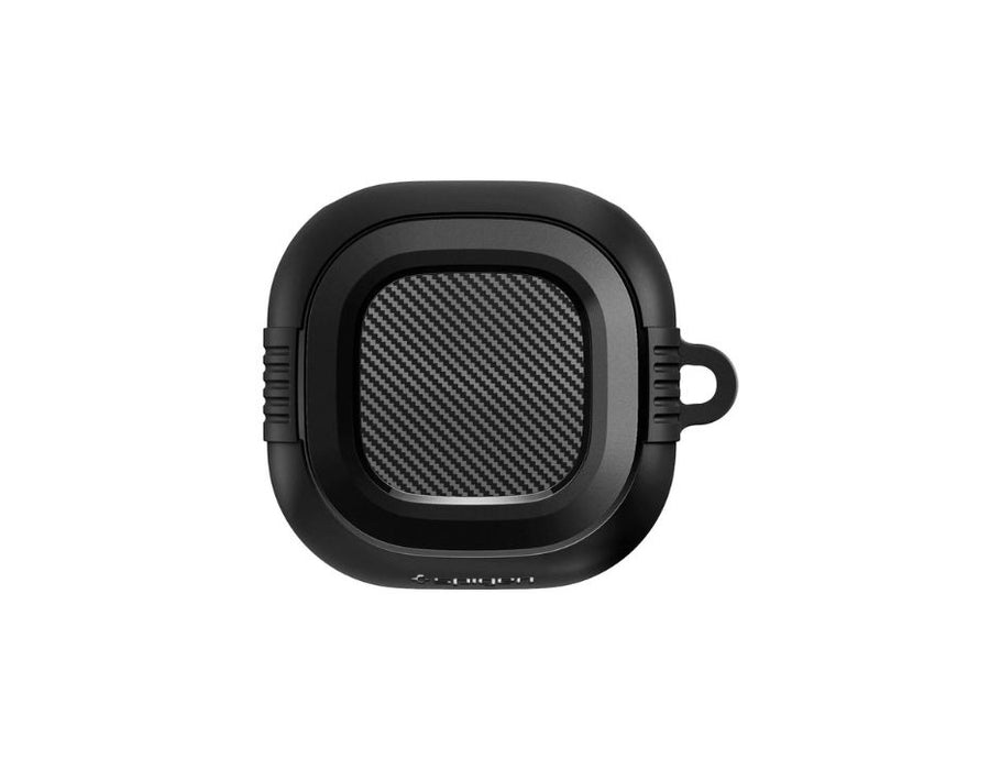 Spigen Case 1 PC Carabiner for Samsung Galaxy Buds 2 / Buds Pro / Buds Live Core Armor | Color: Black