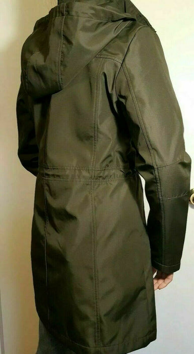 Kenneth Cole Reaction Size Small Olive Women's Winter Coat Olive Small