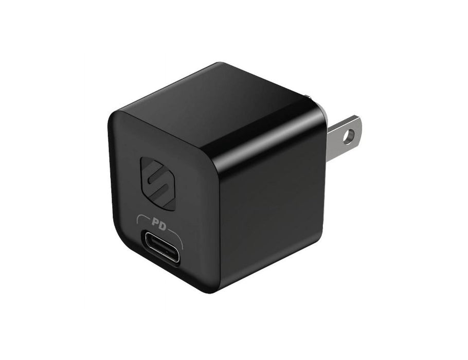 Scosche 18W PowerVolt Mini USB-C Fast Charger | Color: Black