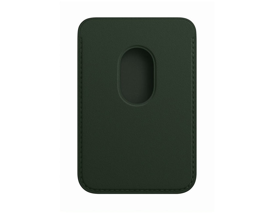 Apple iPhone Leather Wallet with MagSafe | Color: Green