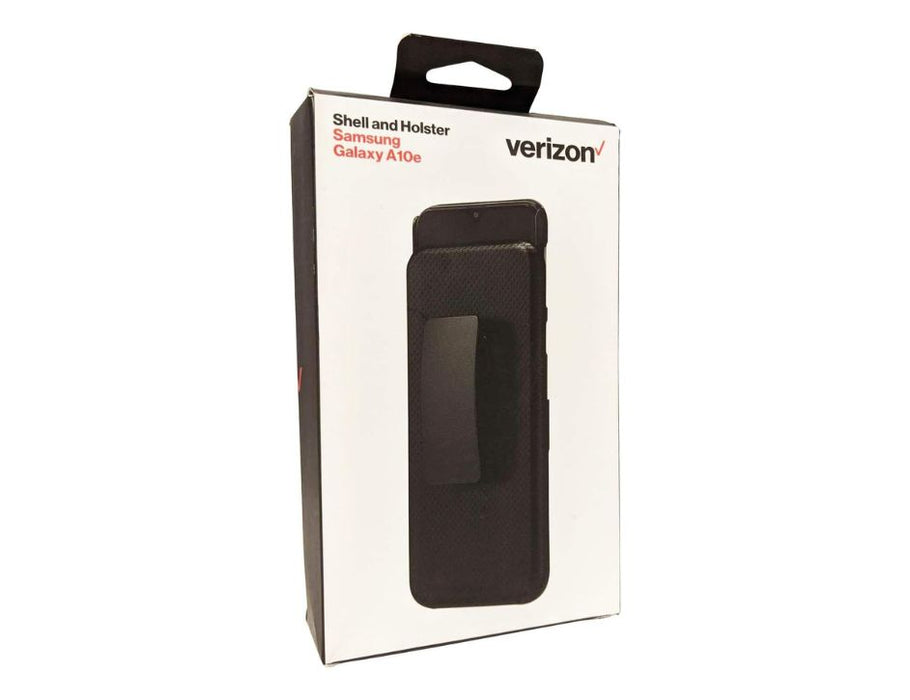 Verizon Shell and Holster for Samsung Galaxy A10e | Color: Black