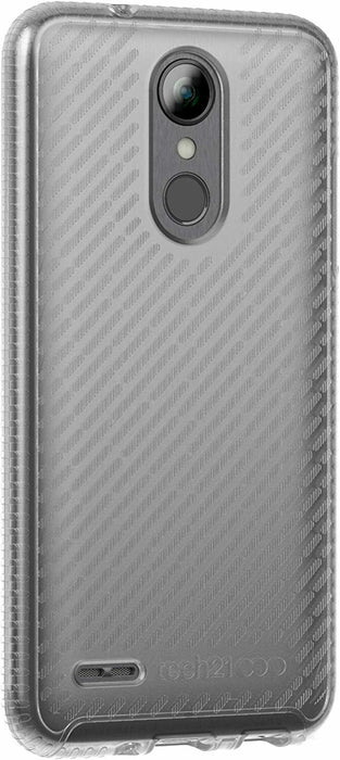 Tech21 Evo Shell Series Case for LG K8+ (2018) - Clear/Frost