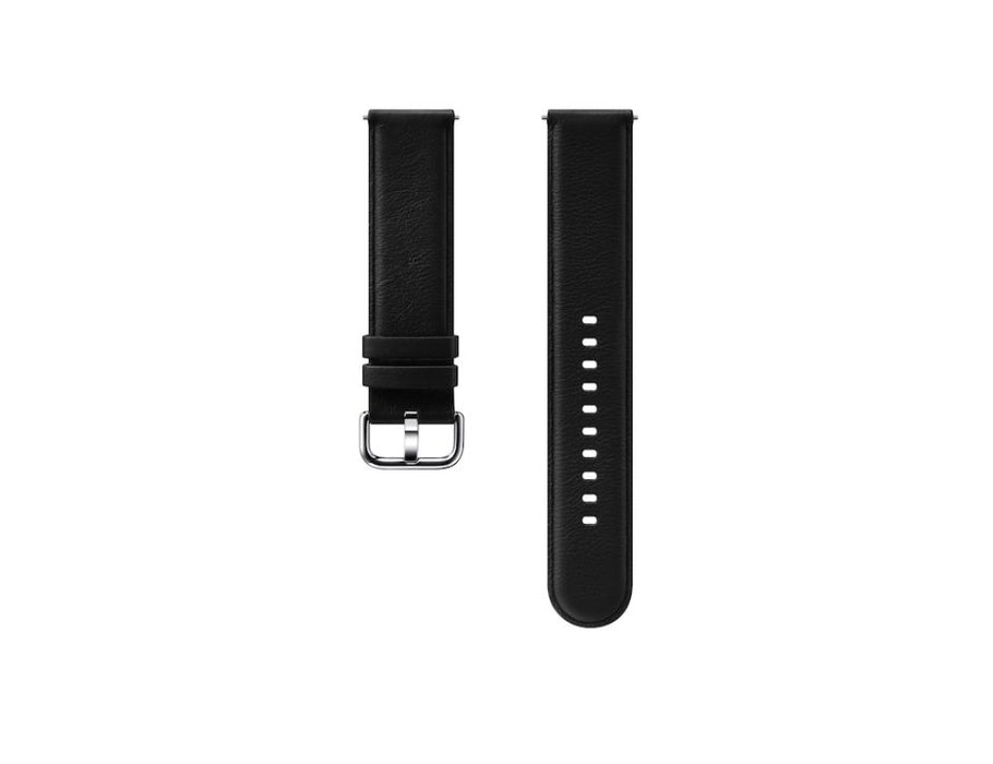 Samsung Stitch Leather Band 20MM | Color: Black