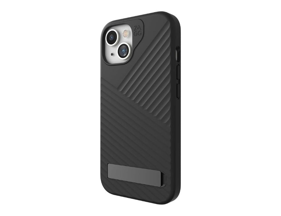 Zagg Denali Snap with Kickstand Black Case for iPhone 15/14/13