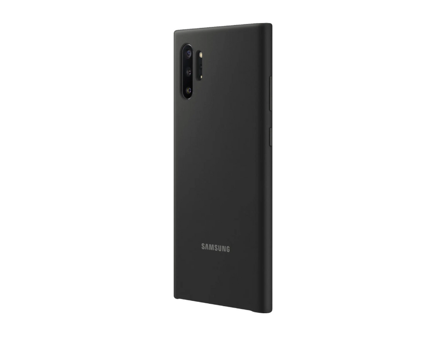 Samsung Silicone Cover for Galaxy Note10+ | Color: Black