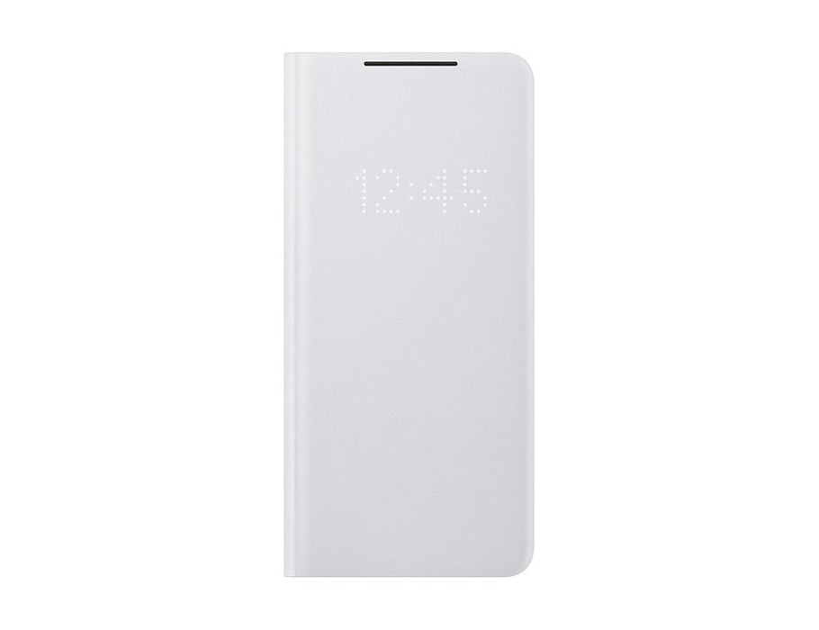 Samsung LED Wallet Cover for Galaxy S21 | Color: gray