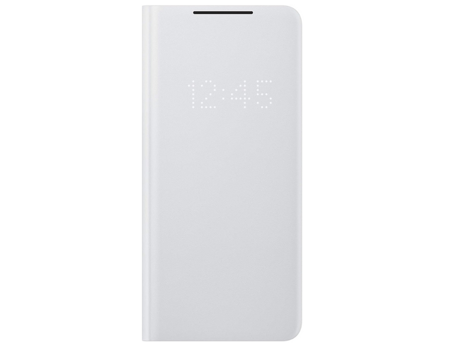 Samsung LED Wallet Cover for Galaxy S21+ 5G | Color: light grey