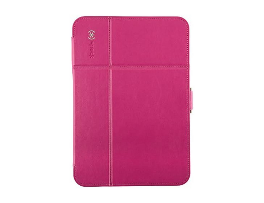 Speck StyleFolio FLEX Carrying Case (Folio) for 8.5" Tablet | Color: Fuchsia Pink, Nickel Gray