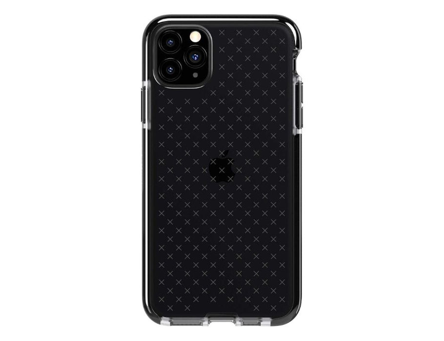 Tech21 Evo Check Series Gel Case for Apple iPhone 11 Pro Max | Color: Smokey Black