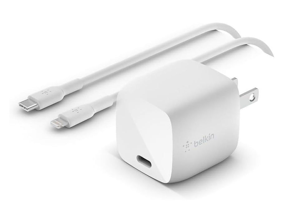 Belkin Boost Charge 30W GaN Wall Charger + USB-C to Lightning