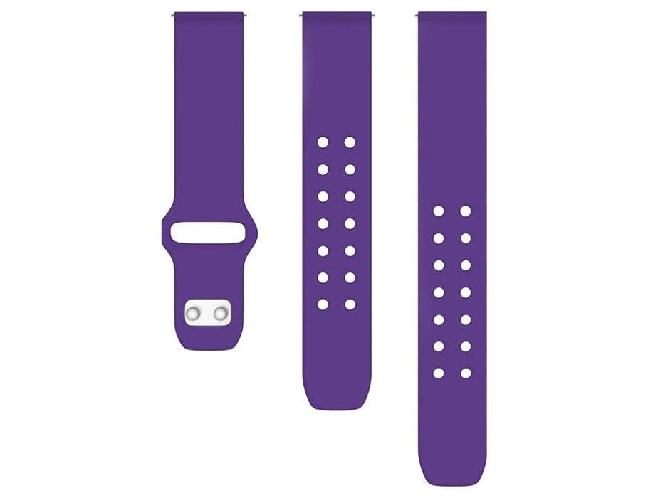 Samsung Quick Change Silicone Sport Watch Band 22mm | Color: Purple