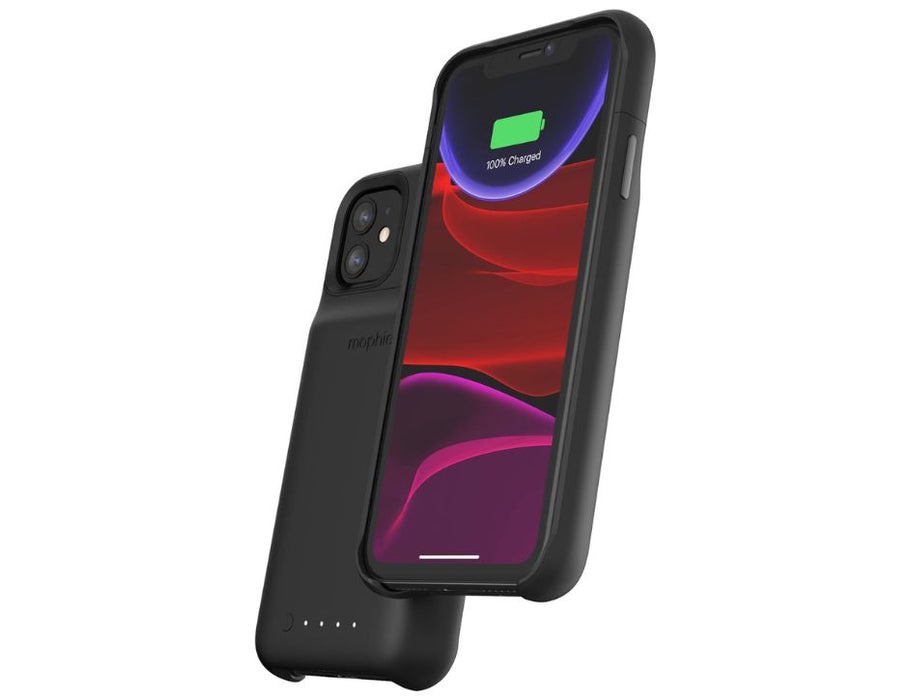 Mophie Juice Pack Access External Battery Case with Wireless Charging for Apple iPhone 11 - Color: Black