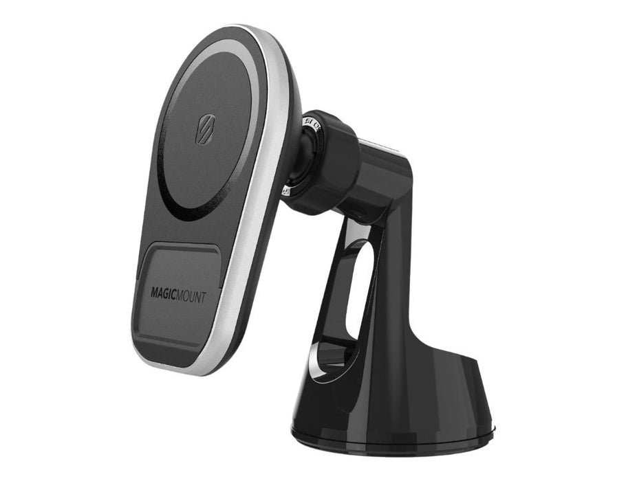 Scosche MagicMount Pro Charge Window Dash Magsafe Wireless Charging Mount | Color: Black