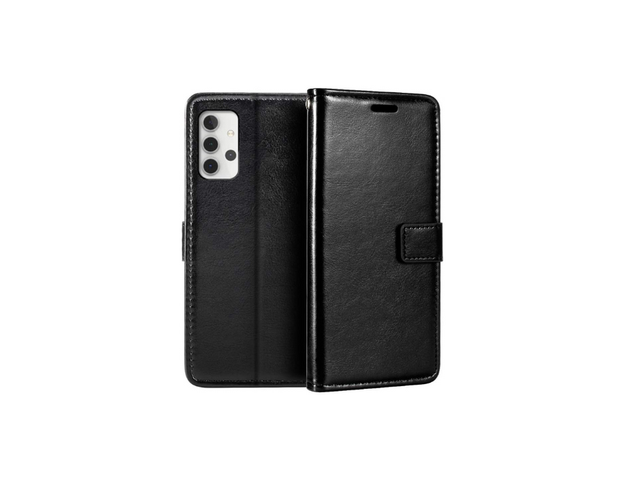 Samsung Galaxy A32 Wallet Cover | Color: Black