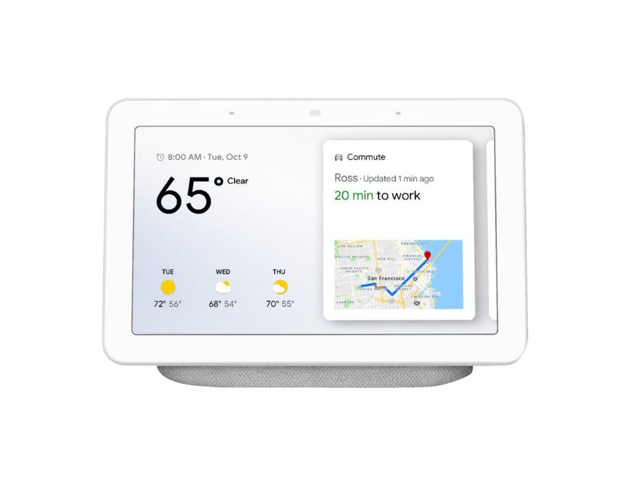 Nest Hub Smart Display with Google Assistant | Color: Chalk