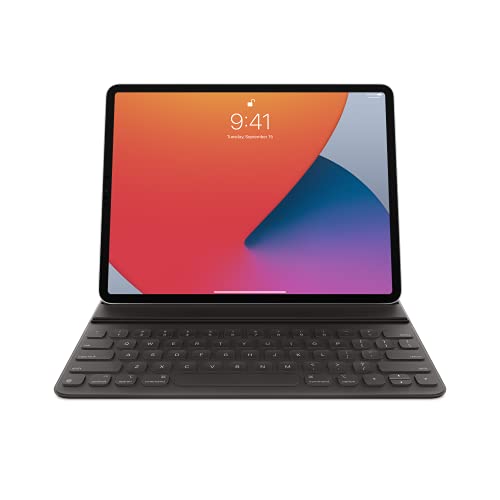 Apple - Smart Keyboard Folio for 12.9-inch iPad Pro (3rd Generation 2018) and (4th Generation 2020) MXNL2LL/A