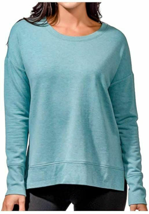 Active Life Women's Sweater Teal Heather XX Large