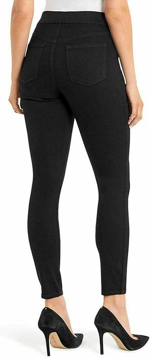 Nine West Heidi Pull-On Skinny Jeans Black Rinse 6