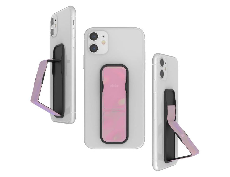 Clckr Girp & Stand Phone Grip | Color: Pink