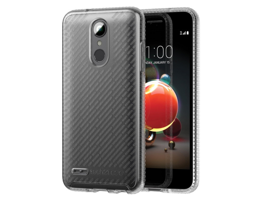 Tech21 Evo Shell Series Case for LG K8+ (2018) - Clear/Frost