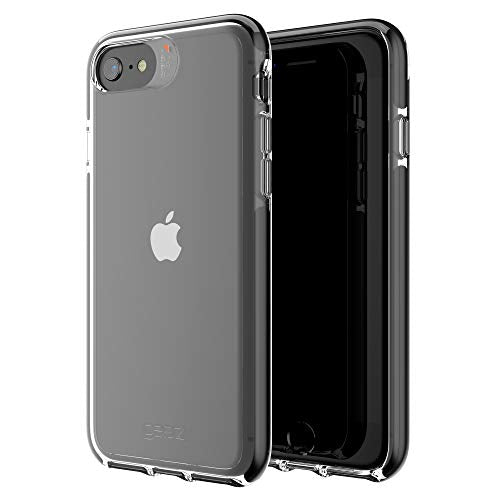 GEAR4 PICCADILLY NEW SPRING IPHONE 2020 & IPHONE 8/7/6S/6 CLEAR/BLACK