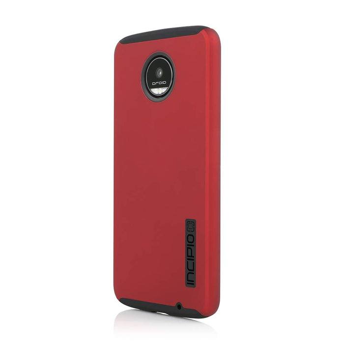 Incipio Dualpro Dual-Layer Protection Series Case for Moto Z4 | Color: Red & Black