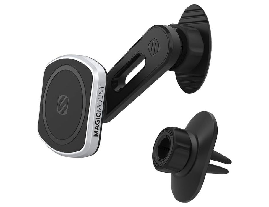 Scosche MagicMount Pro 4-In-1 Dash , Vent Magnetic Phone Mount Kit | Color: Black