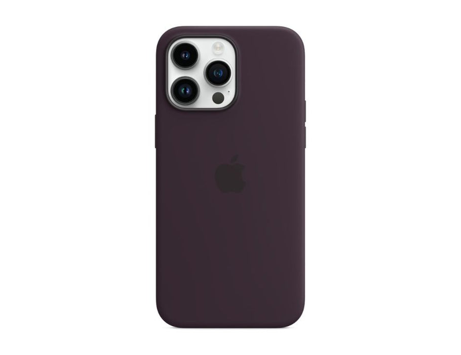 Apple iPhone 14 Pro Max Silicone Case with MagSafe | Color:  Elderberry