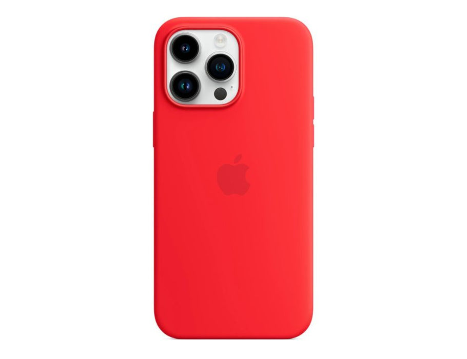 Apple Silicone Case with MagSafe for iPhone 14 Pro Max | Color: Red