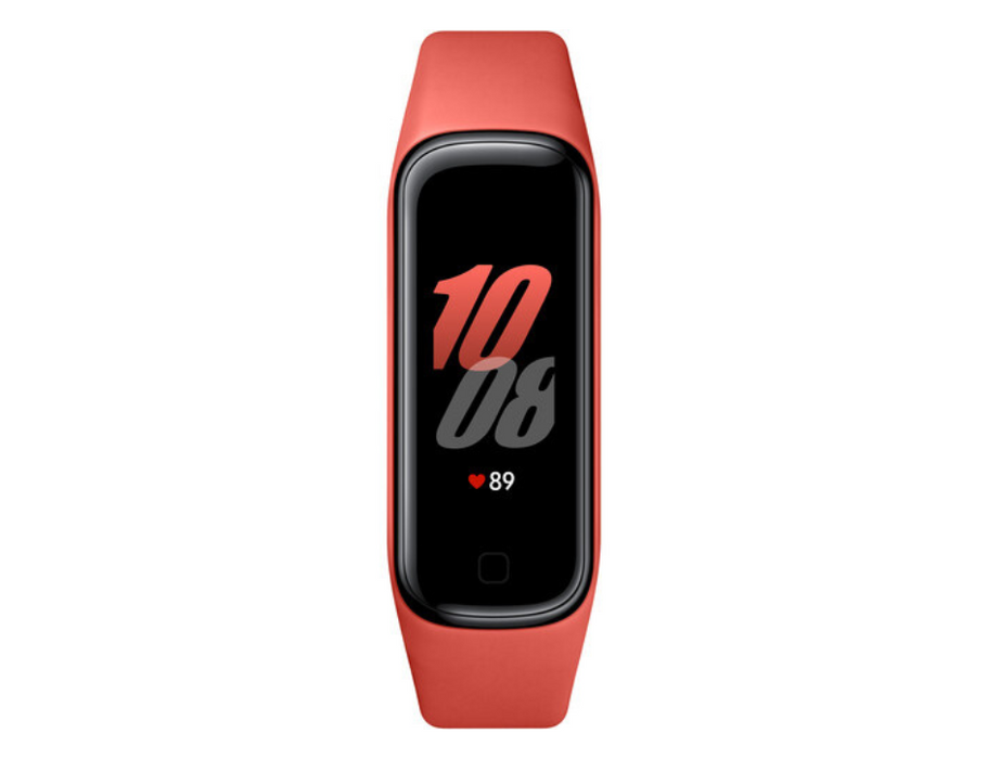 Samsung Galaxy Fit 2 Bluetooth Waterproof Fitness Tracking Smart Band  | Color: red