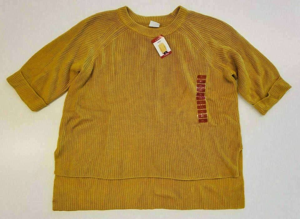 Mote Women's Knit Sweater Mustard Small