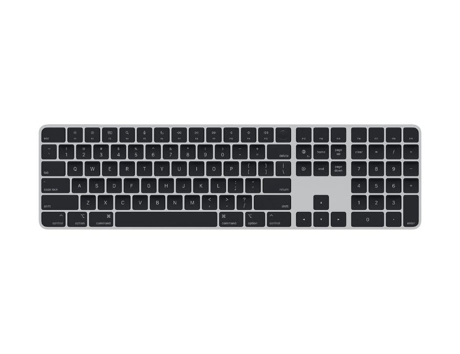 Magic Keyboard with Touch ID and Numeric Keypad for Mac models with Apple Silicon - MMMR3LL/A | Color: Silver/Black