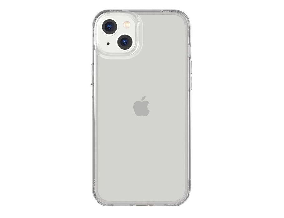 Tech21 iPhone 14 Evo Clear – Scratch-Resistant, Shock-Absorbing Clear Phone Case with 12ft Multi-Drop Protection