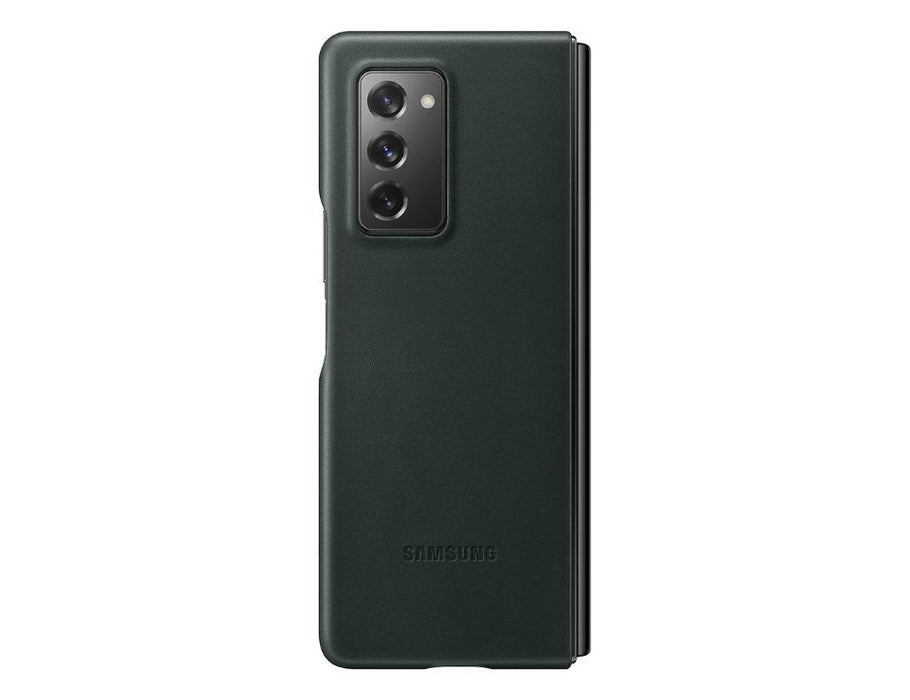 Samsung Leather Cover for Galaxy Z Fold2 5G  | Color: Green