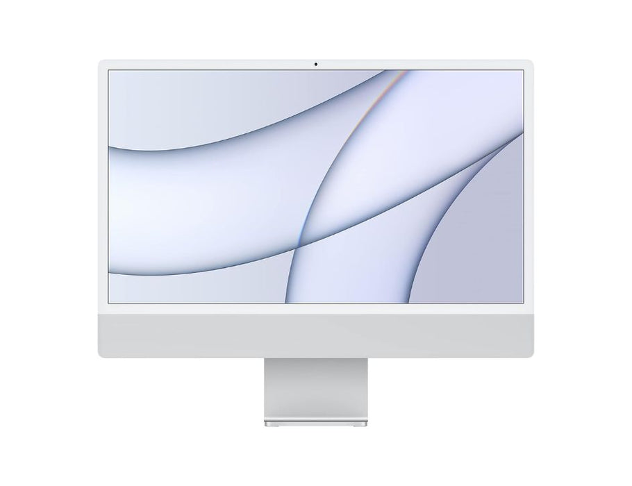 Apple 24" iMac with Retina 4.5K display with Apple M1, 8GB Memory  256GB SSD - MGTF3LL/A | Color: Silver