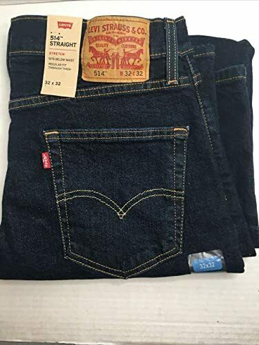 Levi Strauss & Co 514 Straight Stretch Medium Wash 32 x 32