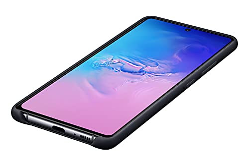 Samsung Silicone Cover for Galaxy S10 Lite | Color: Black