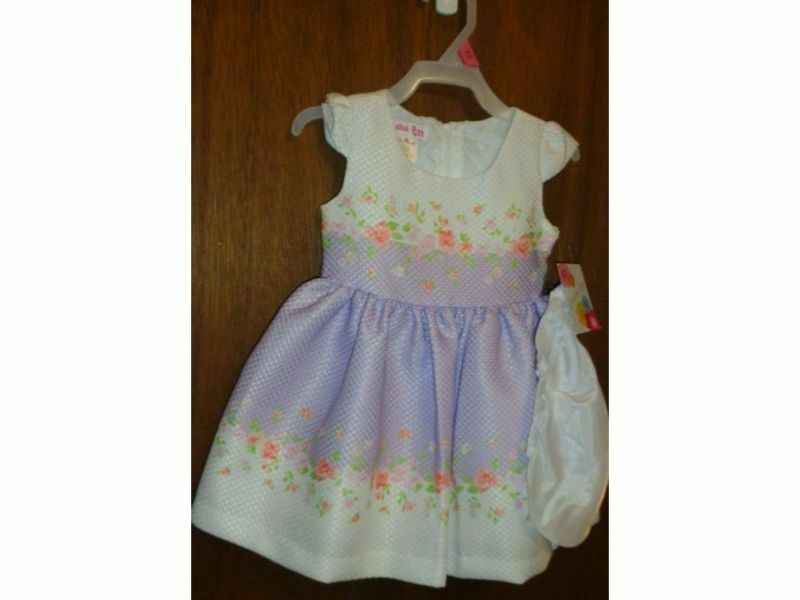 Jessica Ann Children's Dress Lavender Infant 12m