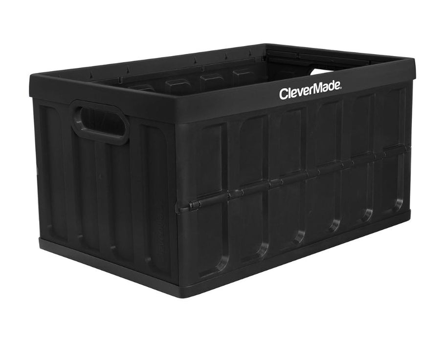 Clevermade clever crates on demand folding crate - 16 gal /62L | Color: black