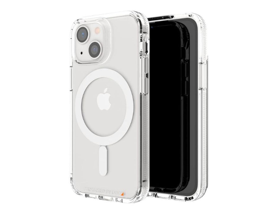 Zagg Gear 4 Compatible With MagSafe | 13 FT/4M Drop Protection | Crystal Palace Snap Clear Case For iphone  6.1"