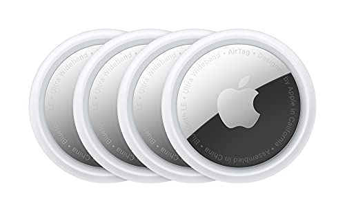 Apple - AirTag (4-Pack) - Silver MX542AM/A