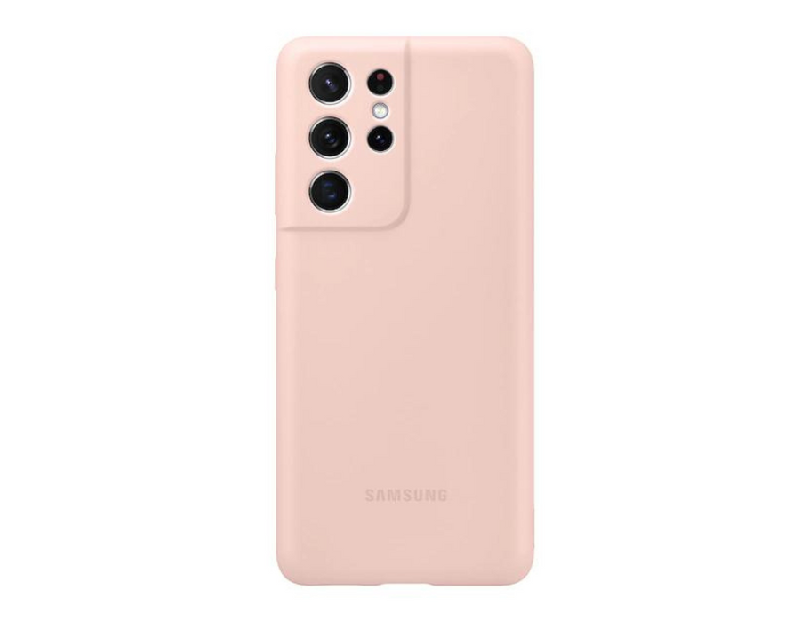 Samsung Galaxy S21 Ultra 5G Silicone Cover | Color: Pink