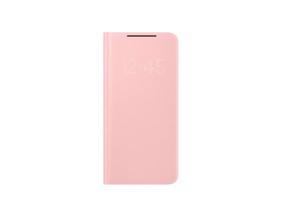 Samsung LED Wallet Cover for Galaxy S21 | Color: pink