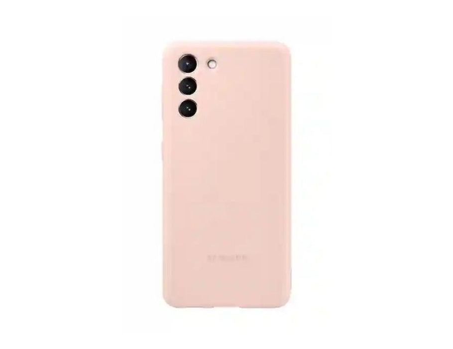 Samsung Silicone Cover for Galaxy S21 | Color: pink