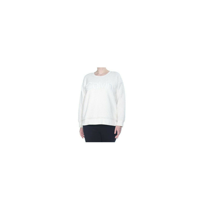 Calvin Klein Women's Sweater Crew Neck CLD/CLOUD M