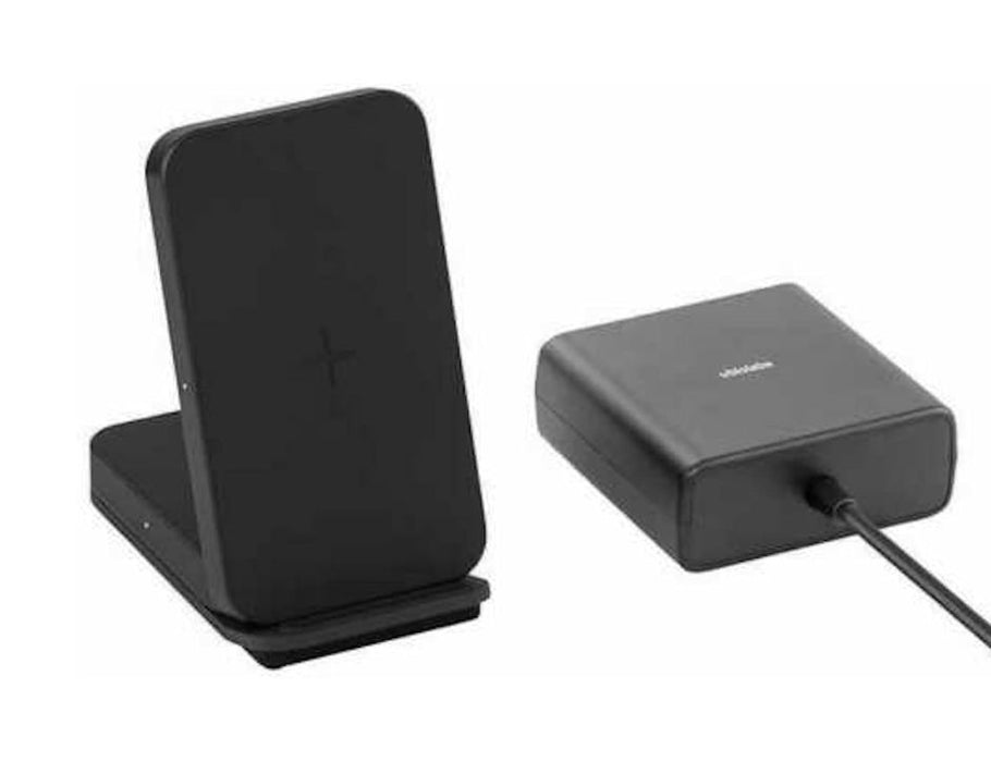 Ubio Labs 2-in-1 Wireless Charging Stand | Color: Black