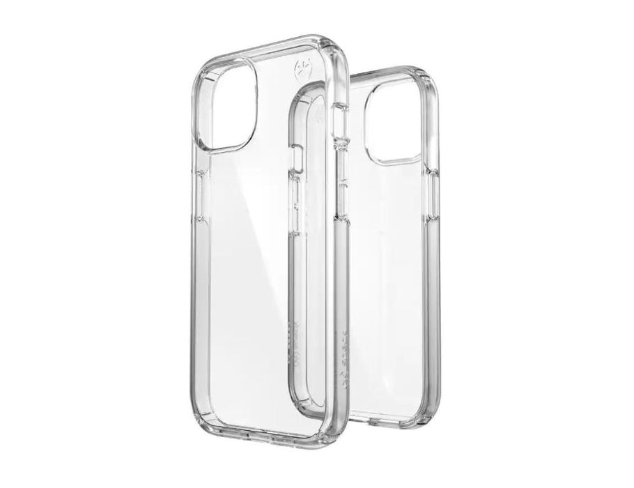 Speck Presidio Perfect-Clear Case for iPhone 15/14/13