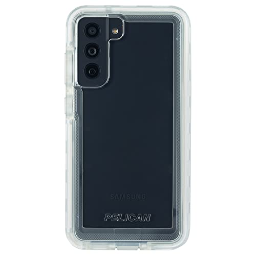 Pelican Voyager Samsung Galaxy S21 FE 5G Clear Case with Extrme Drop Protection