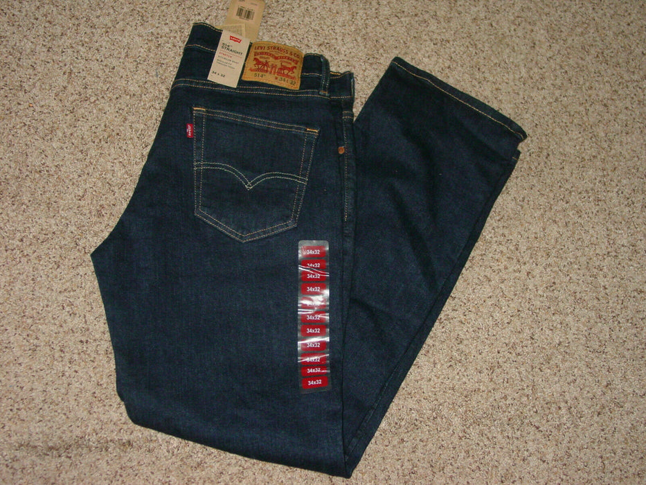 Levi Strauss & Co 514 Straight Light Wash 33 x 32