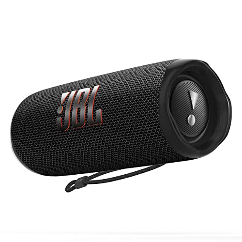 JBL FLIP6 Portable Waterproof Speaker, Black